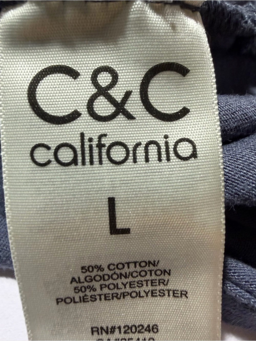 C&C California Navy Sunset Mountain Graphic Tee - Picture 5 of 5